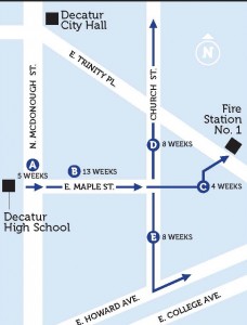 Church Street map