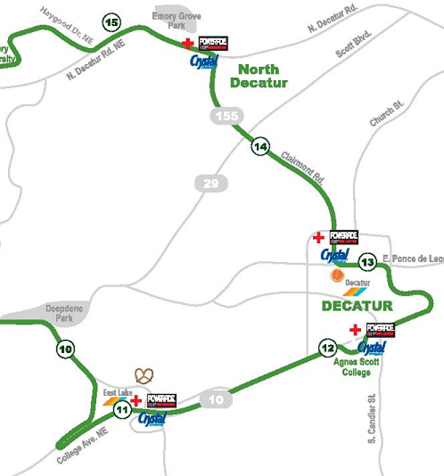 2014 PGM Decatur Course Map