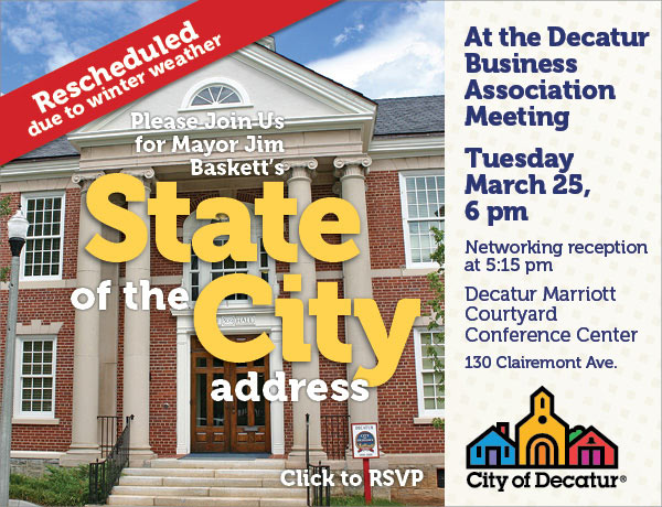 rescheduled State of the City 2014