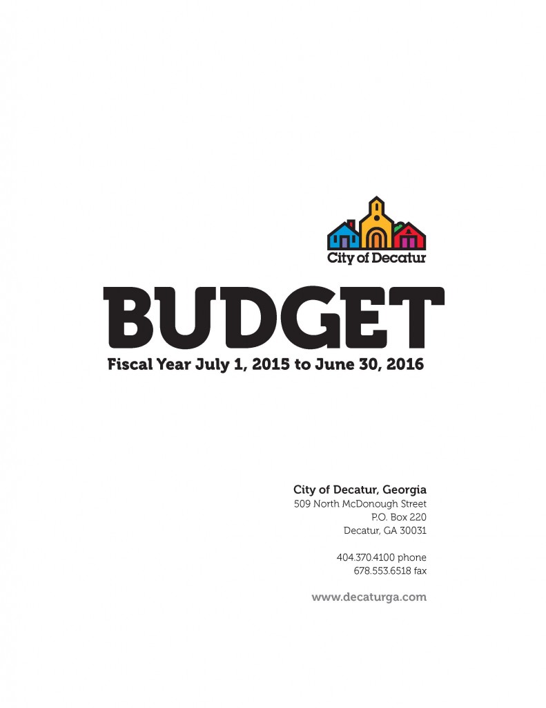 Budget 2015
